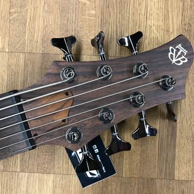Ibanez BTB7 NTF Bass Workshop 7-string bass - Vintage Natural Flat image 9