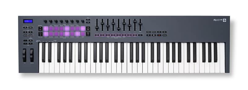 Novation FLkey 49 Key MIDI Music Production Keyboard Controller for FL Studio image 1