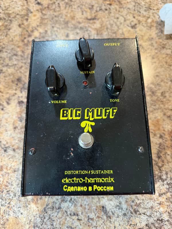 【訳あり・箱付】EHX Big Muff Pi 黒ロシア 音出しOK ロシア製 59532c97-33f4-4df0-b530-