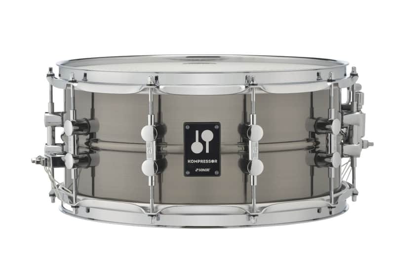 Sonor Kompressor Snare Drum 14" x 6.5" Brass image 1