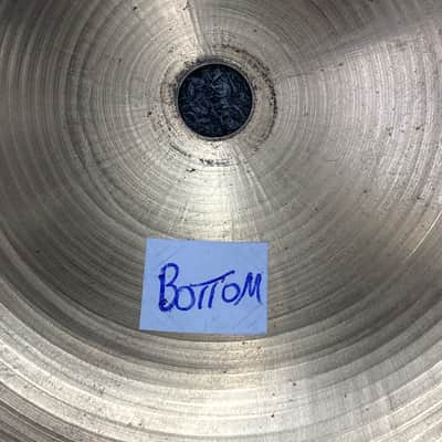 Zildjian 14" A. Zildjian '60s Stamp New Beat Hi-Hat Cymbals (Pair) 1963 - 1969 - Traditional image 6