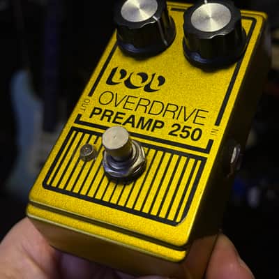 DOD Overdrive Preamp 250 gold special edition image 1