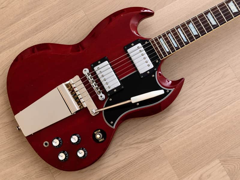 1980 Greco SS700 Vintage Electric Guitar Cherry w/ Long Frame