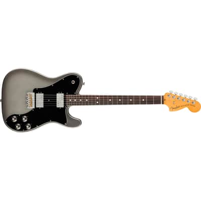 Fender American Professional II Telecaster Deluxe Guitar - Mercury image 4