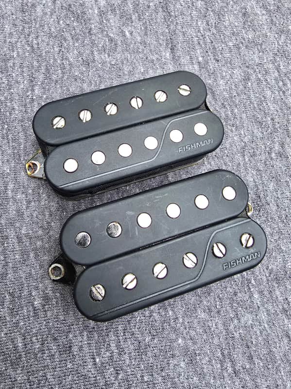 Fishman Fluence Keith Merrow + Classic Neck - Matte Black image 1