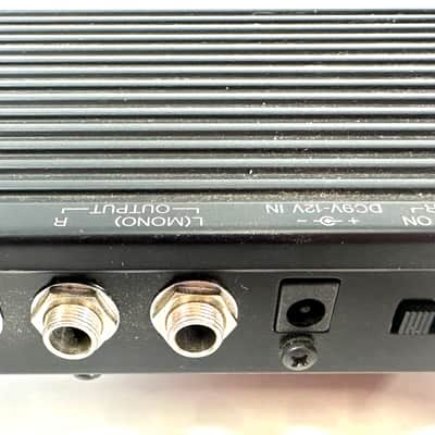 Yamaha drum machine with power supply and midi RX21 1980s - Black metal image 5