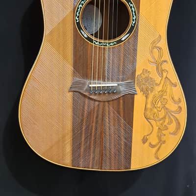 Blueberry NEW IN STOCK Handmade Acoustic Guitar Dreadnought image 3