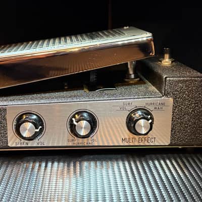 Jax Shin-ei Companion ME-7 Hurricane/Surf/Siren/Wah-Wah/Volume Multi-Effect Pedal, 1970s, Produced by Shin-ei, Jax brand badging. image 9