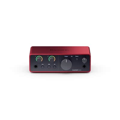 Focusrite Scarlett Solo Studio 4th Gen USB Audio Interface with Scarlett Mic Pre, Hi - Z Instrument Input, Air Mode, Focusrite Control 2, Huge Dynamic Range and Dynamic Gain Halos image 4