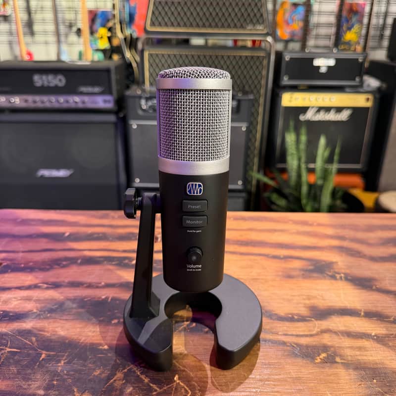 PreSonus Revelator USB Condenser Microphone 2020 - Present - Black image 1