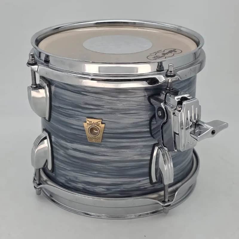 Used Ludwig Classic Maple 8x7 Vintage Blue Oyster - Very Good image 1