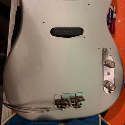 Fender Precision Bass 1956 - Sparkling Silver image 14