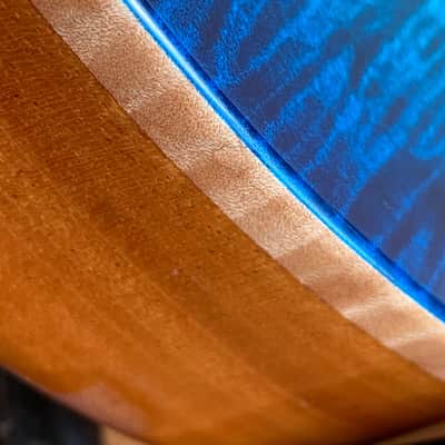 Carvin CT624 2014 Deep Blue Flame CT 624 Kiesel Gotoh 510ts-bs image 18