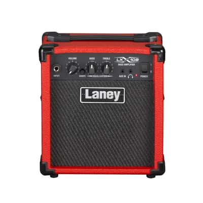 Laney LX10B-RED Bass Guitar Practice Amplifier, Red image 4