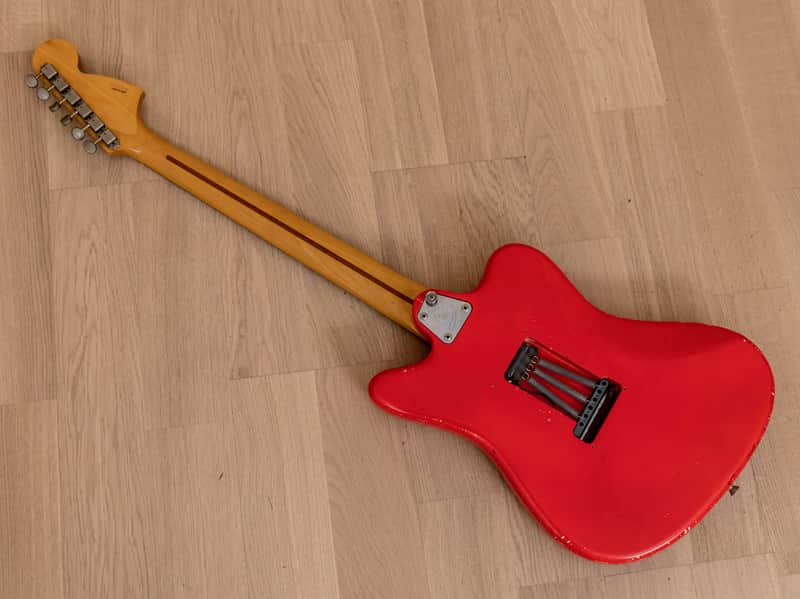 1997 Squier by Fender Super-Sonic Electric Guitar Vista | Reverb