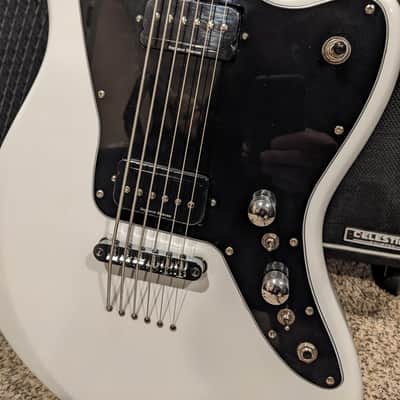 SubZero Rogue VI 30"-scale Baritone / Bass VI - Tuned E-E @ Bass Octave - Seymour Duncan P-Rails Pickups with Custom Switching, Locking Tuners & Brass Nut image 5