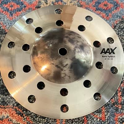 Sabian 8" AAX Aero Splash Cymbal - Brilliant Finish image 1