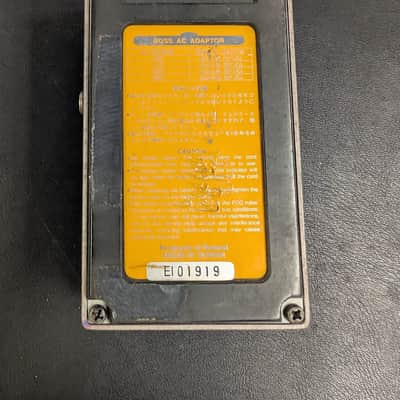 Boss BF-2 Flanger 1990's - Purple - Yellow/orange label image 7