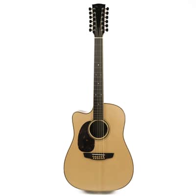 James Goodall Guitars TRD-CL12-7116 Left Handed Dreadnought single cut Owned by Seal image 4