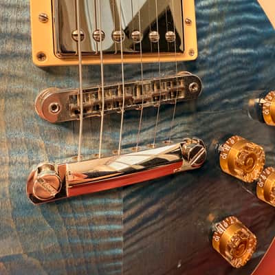 Gibson Les Paul Traditional 2015 - Ocean Blue imagen 10