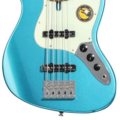 Sire Marcus Miller V5 5-string Fretless Electric Bass Guitar - Tide Pool image 2