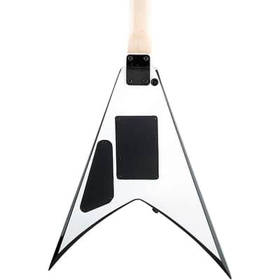 Jackson JS Series King V JS32 Electric Guitar White with 2024 - Black Bevels image 3