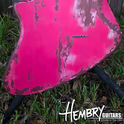 HEMBRY Fender Metora style bass/guitar doubleneck relic image 10