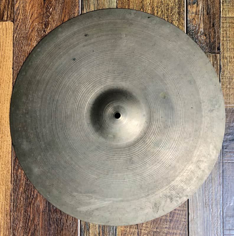 A. Zildjian 16" Transition Stamp Crash Cymbal 1946 - 1953 image 1