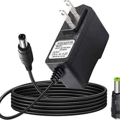 9V AC/DC Casio Keyboard Charger Power Adapter Compatible for Casio Keyboard Piano AD-5 AD-5MU WK-200 WK-210 CT-360 CTK-496 CTK-500 CTK-519 CTK-573 CTK-593 CTK-611 CTK-720 CTK-2100 Power Supply Cord