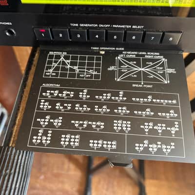 YAMAHA TX802 FM TONE GENERATOR SYNTHESIZER 2U RACK New internal battery image 6