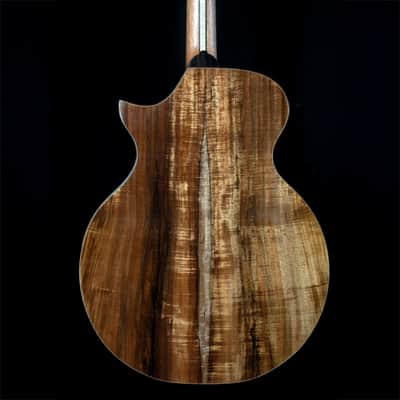 Knight SJ Concert Elite Koa and Cedar Handmade Guitar image 10