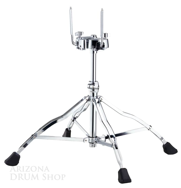 Tama HTW849W Roadpro Series Double-Braced Low 4-Leg Dual Tom Stand image 1