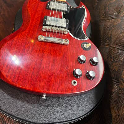 Gibson Custom Shop '61 Les Paul SG Standard Reissue 2006 - 2020 - Faded Cherry Gloss image 3