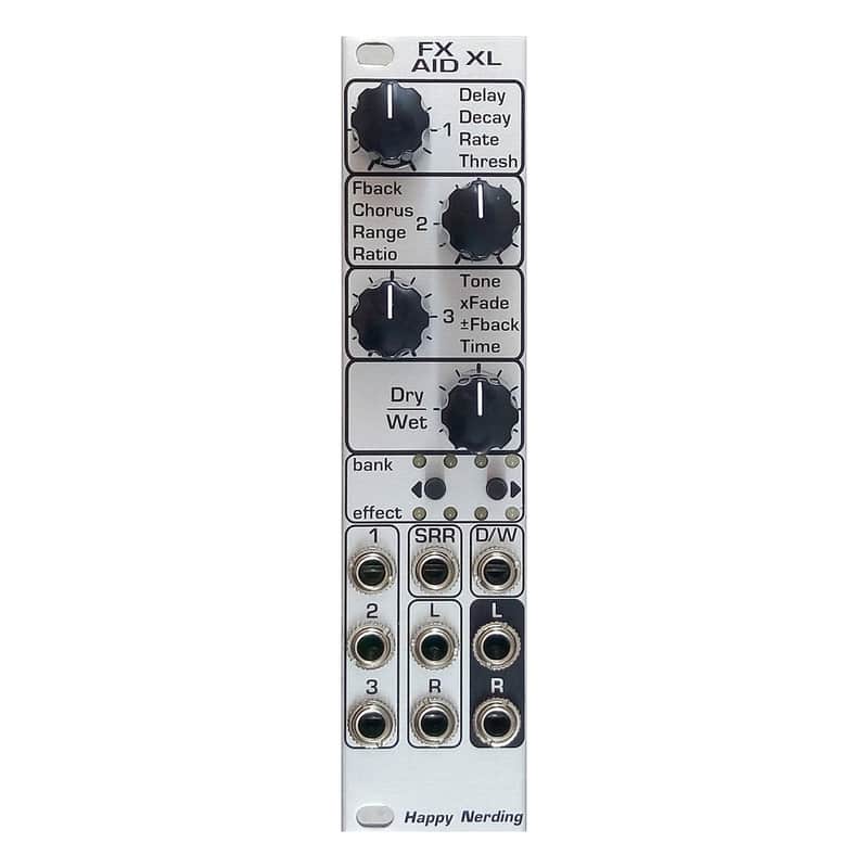 Happy Nerding FX Aid XL Eurorack Multi Effects Module (Silver) image 1
