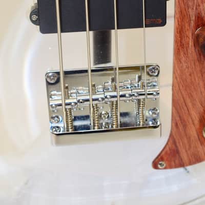Bad Cat Instruments AC-230 Acrylic Custom 4-String Electric Bass Guitar, Transparent Lucite w/ EMG Pickup image 6