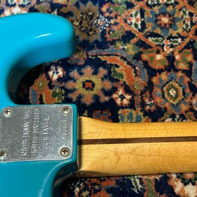 Fender Custom Shop '57 Dave’s Guitar Shop 25th Anniversary Relic Stratocaster 2007 Taos Turquoise image 17