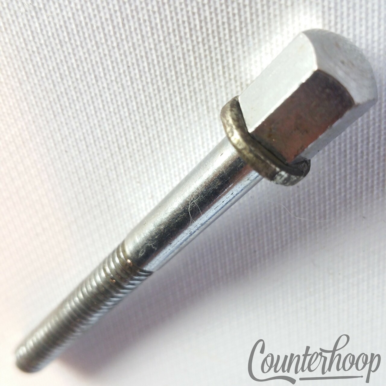 Walberg&Auge 2" Hex T-Rod Tom/Snare Drum Tensioner Chrome W&A Leedy 40s Tension — main photograph
