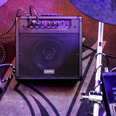 Laney DH40 DrumHub Electronic Drum Monitor Amp for drums 40 W 1 x 8" Portable Combo Amplifier for Drummers and Percussion image 6