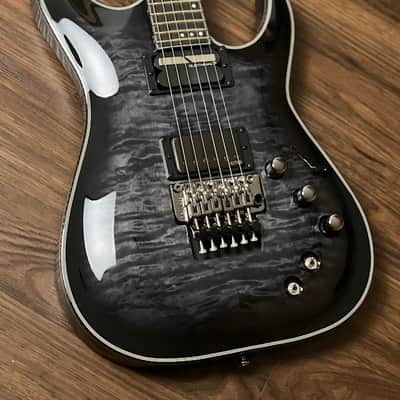 Schecter Hellraiser Hybrid C-1 FR S TBB in Trans Black Burst image 4