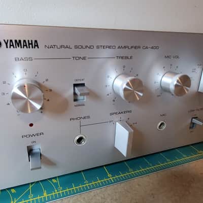 Vintage Stereo Integrated Amplifier Yamaha CA-400 | Reverb