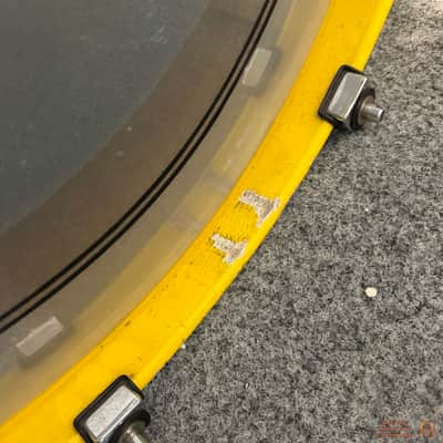 RARE! Sonor Designer Birch 22,10,12,14,16 Drum Kit - Yellow image 7