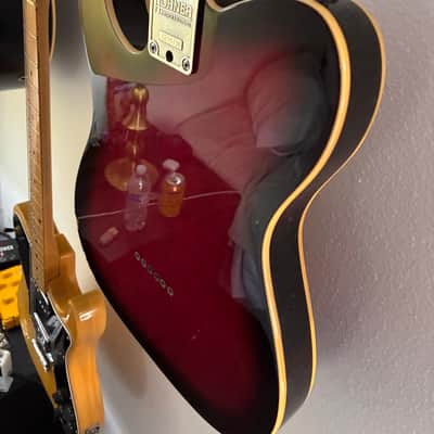 Hohner Professional Te Custom 80s - sunburst Telecaster EMG image 12