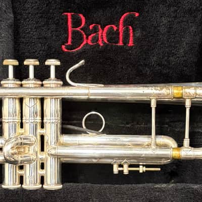 Bach Stradivarius Trumpet Model 37, Silver Finish image 1
