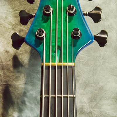 Tune TWB-6 EX Quilted Maple Top Blue Green Burst -Free Shipping* image 6