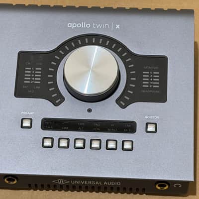 Immagine Universal Audio Apollo Twin X QUAD Thunderbolt 3 Audio Interface 2019 - Gray - 3