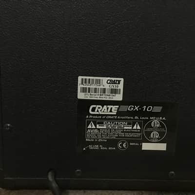 Crate Crate GX-10 Amp Black image 2