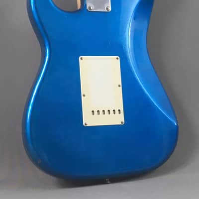 Vintage Fender Stratocaster 1993 Solid Custom Contour Body Lake Placid Blue Rare MIJ Relic HSC 6.8 Lb! image 12