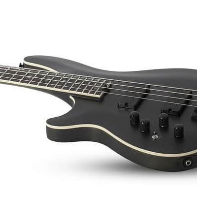 Schecter SLS Evil Twin-4 LH - Satin Black (1396) image 4