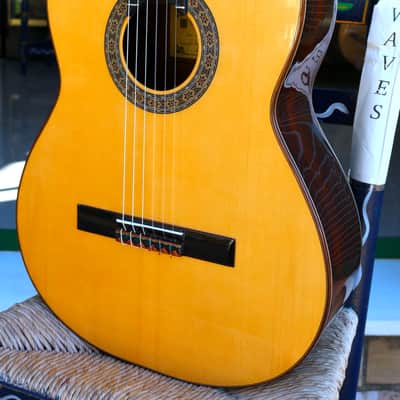 Juan Montes Rodriguez Flamenco guitar cutaway 2023 Cocobolo image 12