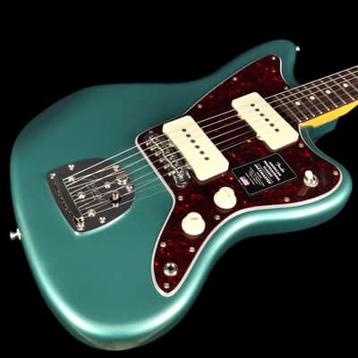 Fender American Professional Classic Jazzmaster Electric Guitar Faded Sherwood Green Metallic image 5